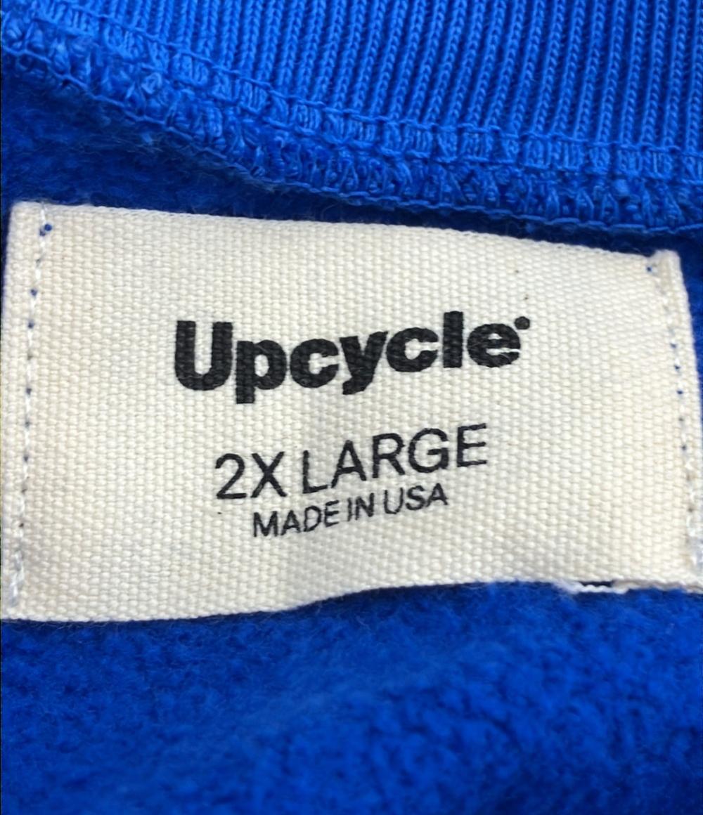 アップサイクル 長袖スウェット 裏起毛 メンズ SIZE XXL (XXL) Upcycle