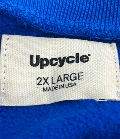 アップサイクル 長袖スウェット 裏起毛 メンズ SIZE XXL (XXL) Upcycle