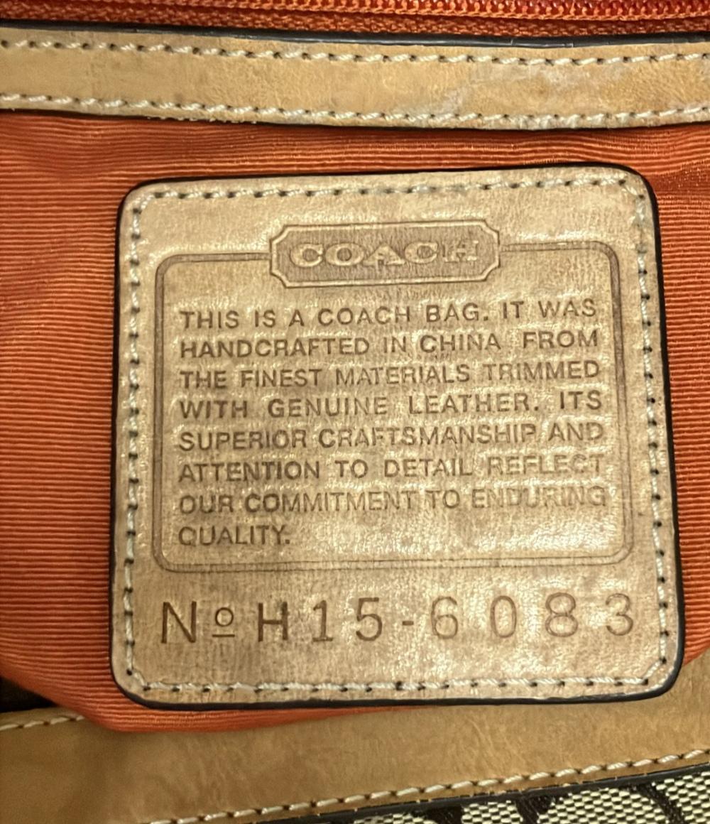 コーチ ショルダーバッグ シグネチャー 6083 レディース COACH