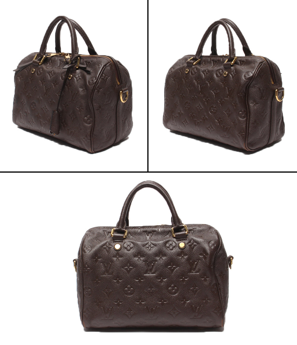 LOUIS VUITTON 2wayショルダーバッグ ハンドバッグ 斜め掛け スピーディバンドリエール25 モノグラムアンプラント M40761 レディース ルイ・ヴィトン