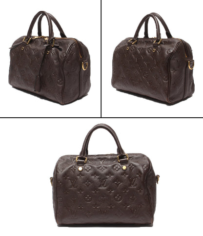 LOUIS VUITTON 2wayショルダーバッグ ハンドバッグ 斜め掛け スピーディバンドリエール25 モノグラムアンプラント M40761 レディース ルイ・ヴィトン