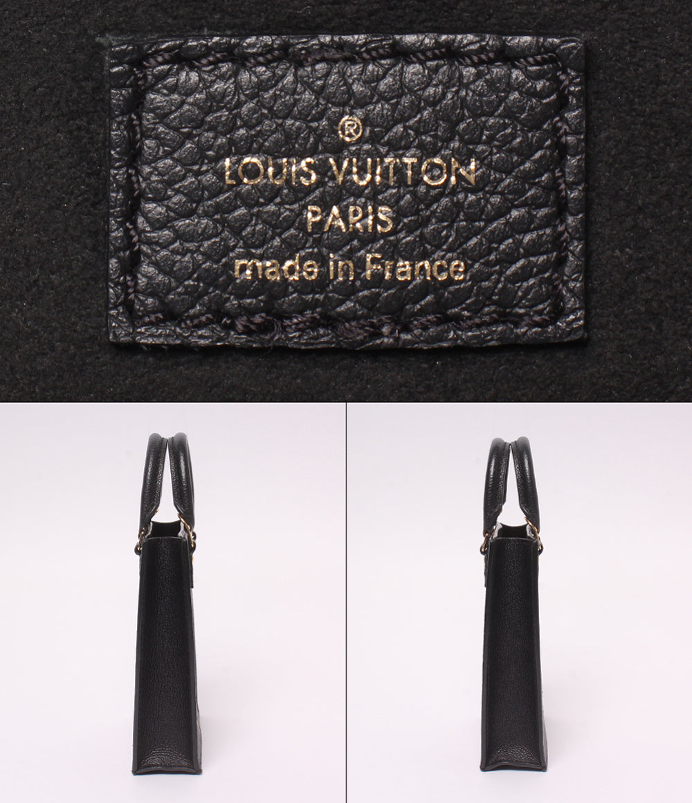 LOUIS VUITTON 2WAY ハンドバッグ ショルダーバッグ 肩掛け 斜め掛け プティット サックプラ モノグラム アンプラント M81416 レディース