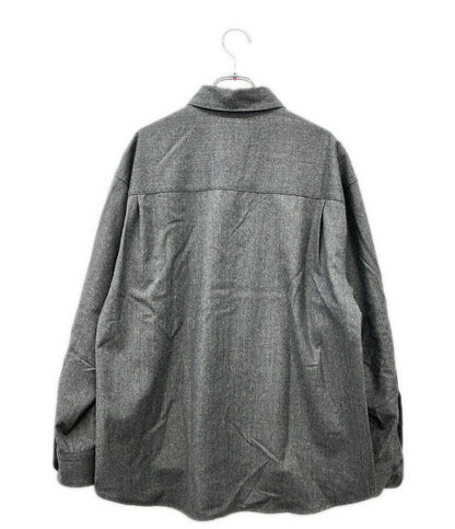 美品 HIDDEN GEMS 長袖 ブラウス ウール レディース SIZE FREE (M) ヒドゥン ジェムス