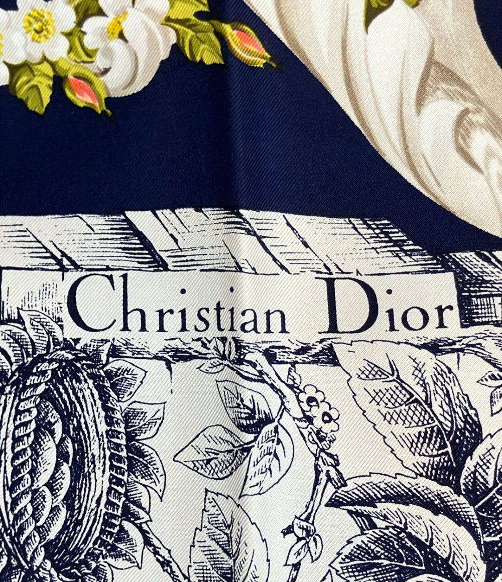 Christian Dior スカーフ シルク100% レディース クリスチャンディオール