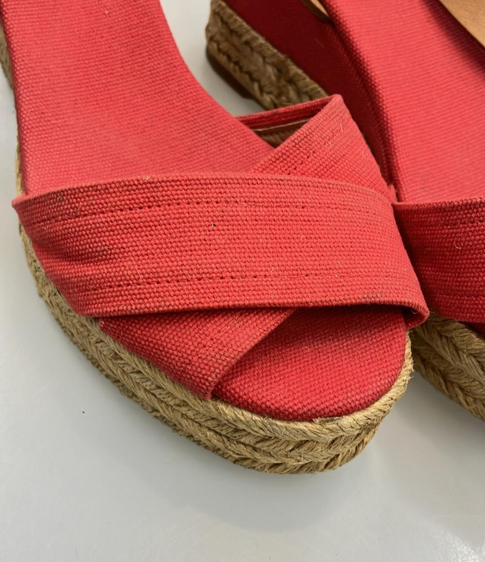 トリーバーチ アンクルストラップサンダル エスパドリーユ レディース SIZE 7 B (L) Tory Burch