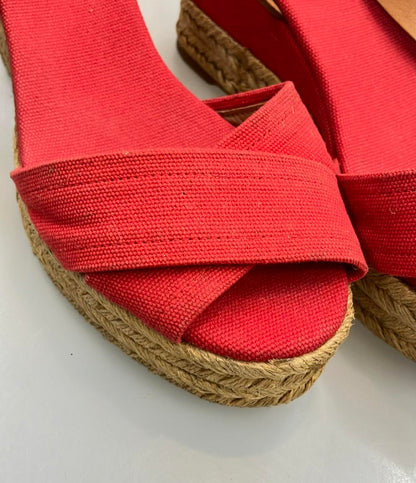 トリーバーチ アンクルストラップサンダル エスパドリーユ レディース SIZE 7 B (L) Tory Burch