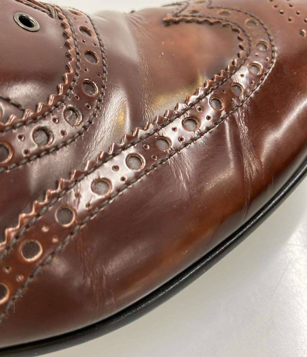 PRADA センターエラスティックウイングチップシューズ メンズ SIZE 6 1