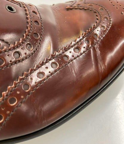PRADA センターエラスティックウイングチップシューズ メンズ SIZE 6 1/2 プラダ