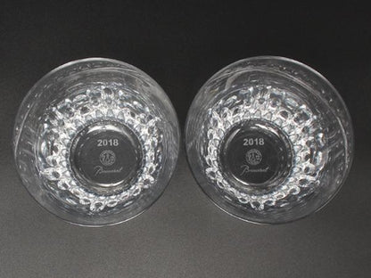 Baccarat イヤータンブラー グラス 2点セット ペア 2018 フィオラ バカラ