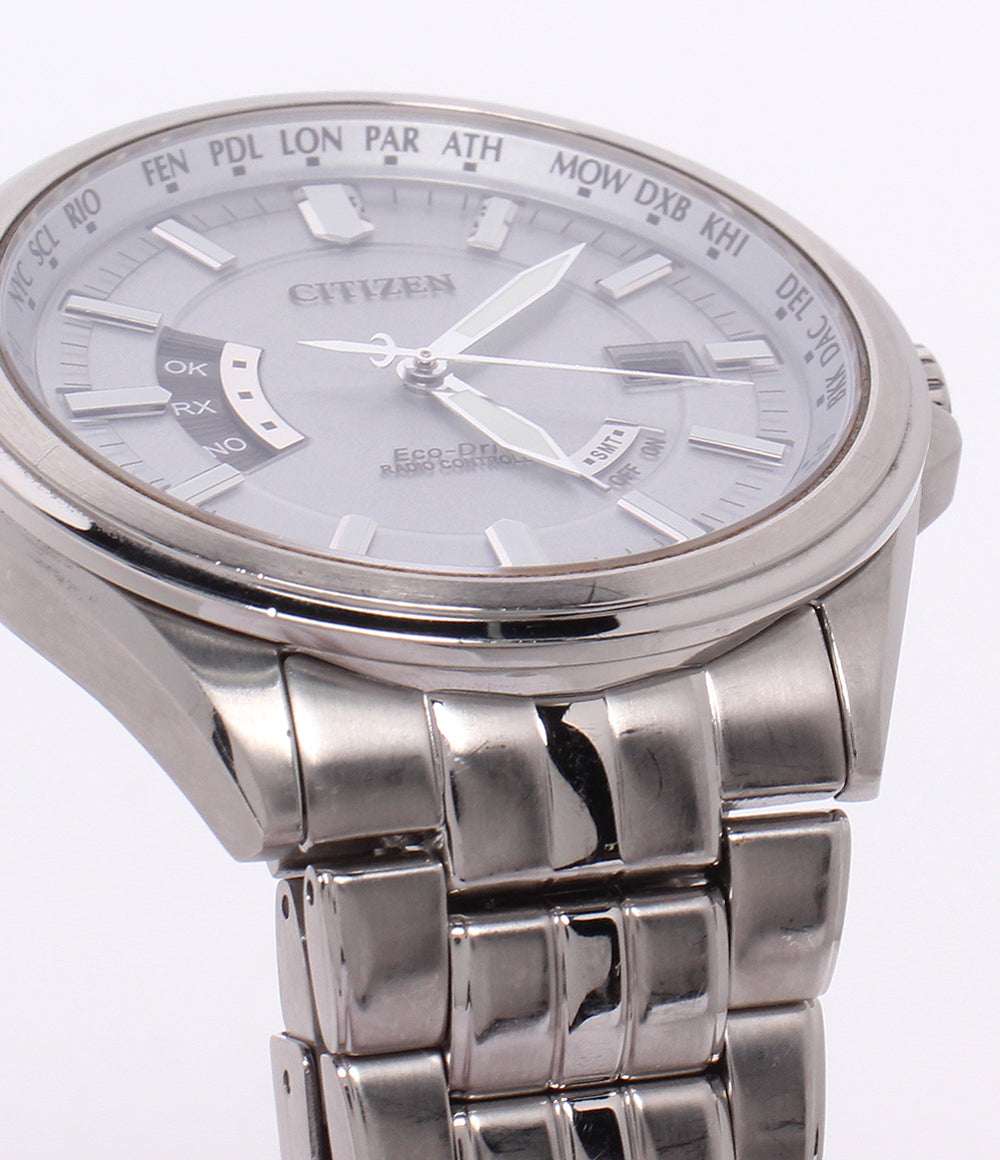 CITIZEN 腕時計 ソーラー電波 シルバー H145-S073545 メンズ シチズン