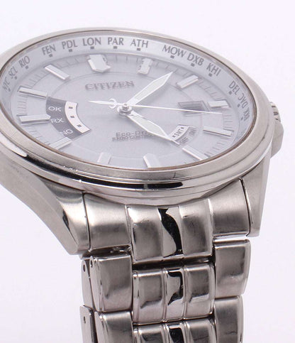 CITIZEN 腕時計 ソーラー電波 シルバー H145-S073545 メンズ シチズン