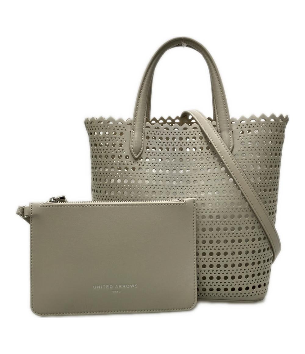 ユナイテッドアローズ 2WAY ハンドバッグ ショルダーバッグ 斜め掛け レディース UNITED ARROWS