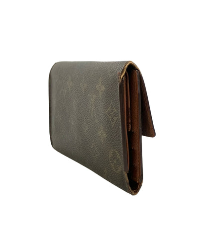 訳あり LOUIS VUITTON 三つ折り長財布 ポルトトレゾール インターナショナル モノグラム M61215 レディース メンズ ルイ・ヴィトン