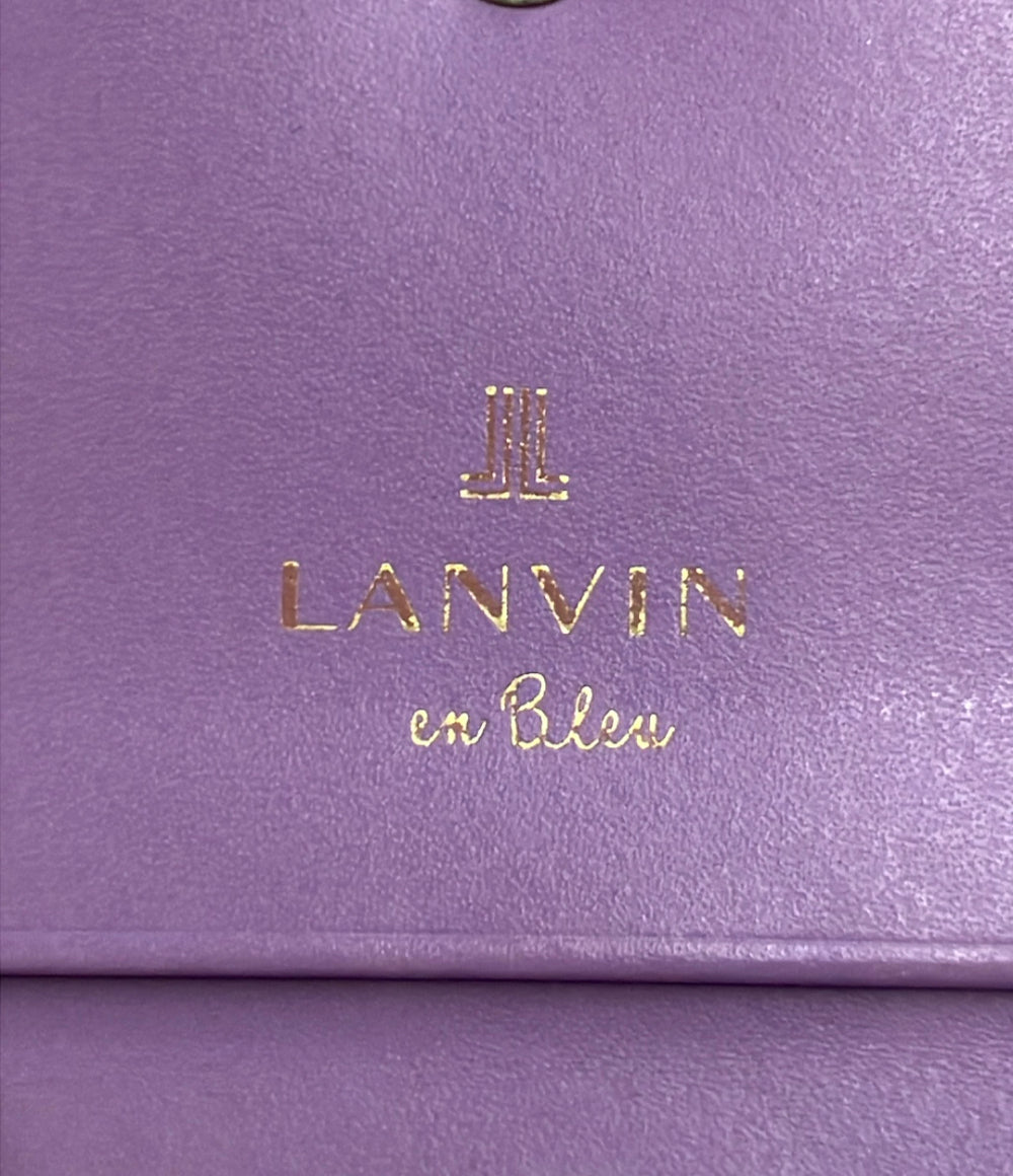 LANVIN en Bleu カードケース 名刺入れ レディース ランバンオンブルー