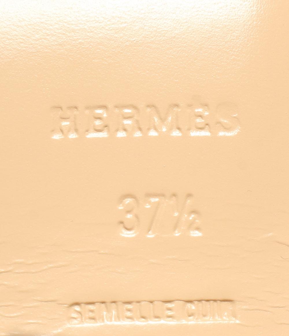 HERMES オープントゥ ショートブーツ サマーブーツ レディース SIZE 37 1/2 エルメス