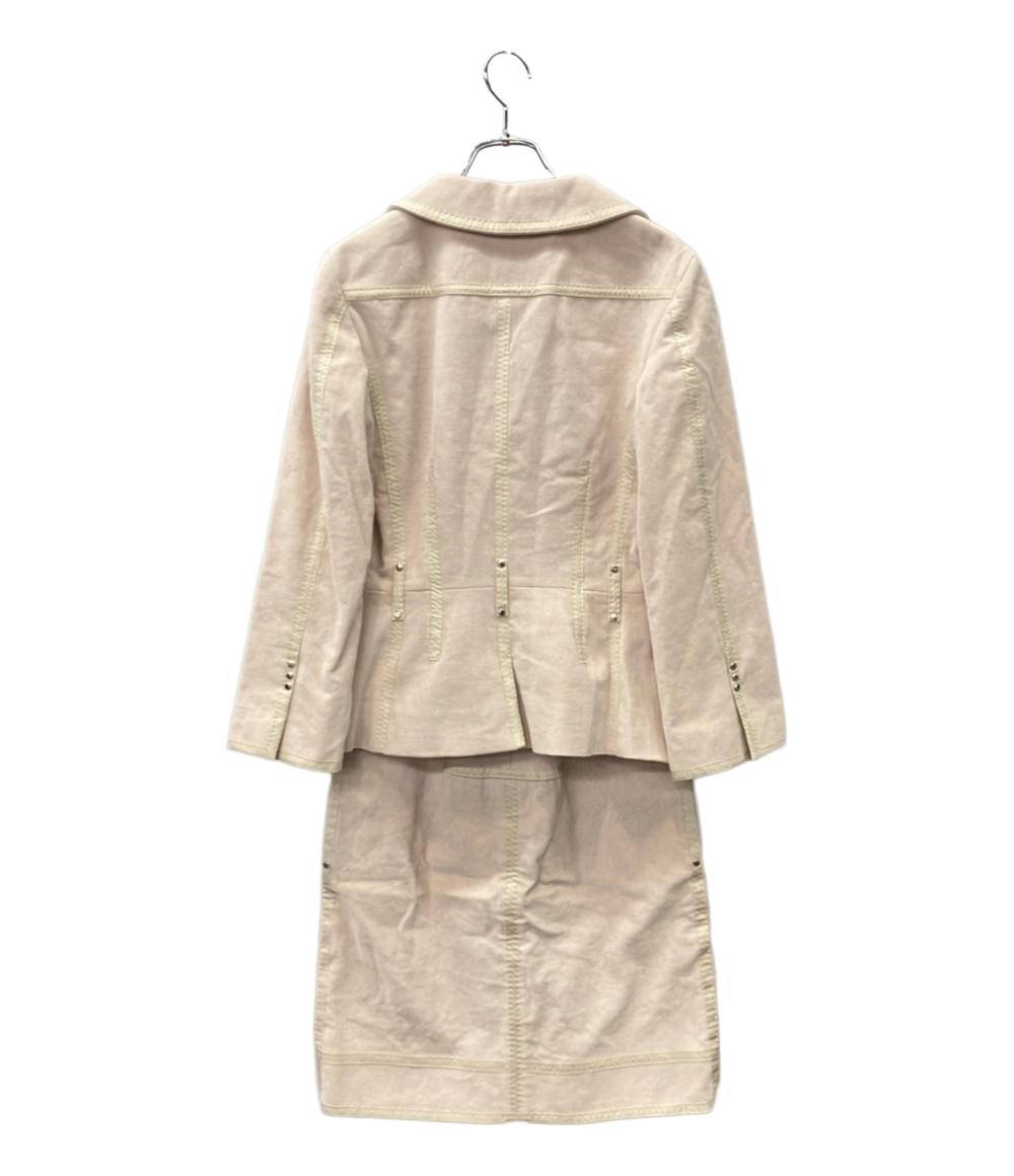 ルイ・ヴィトン スカートセットアップ コーデュロイ RW061A WIJA11CIA レディース SIZE 34 (S) LOUIS VUITTON