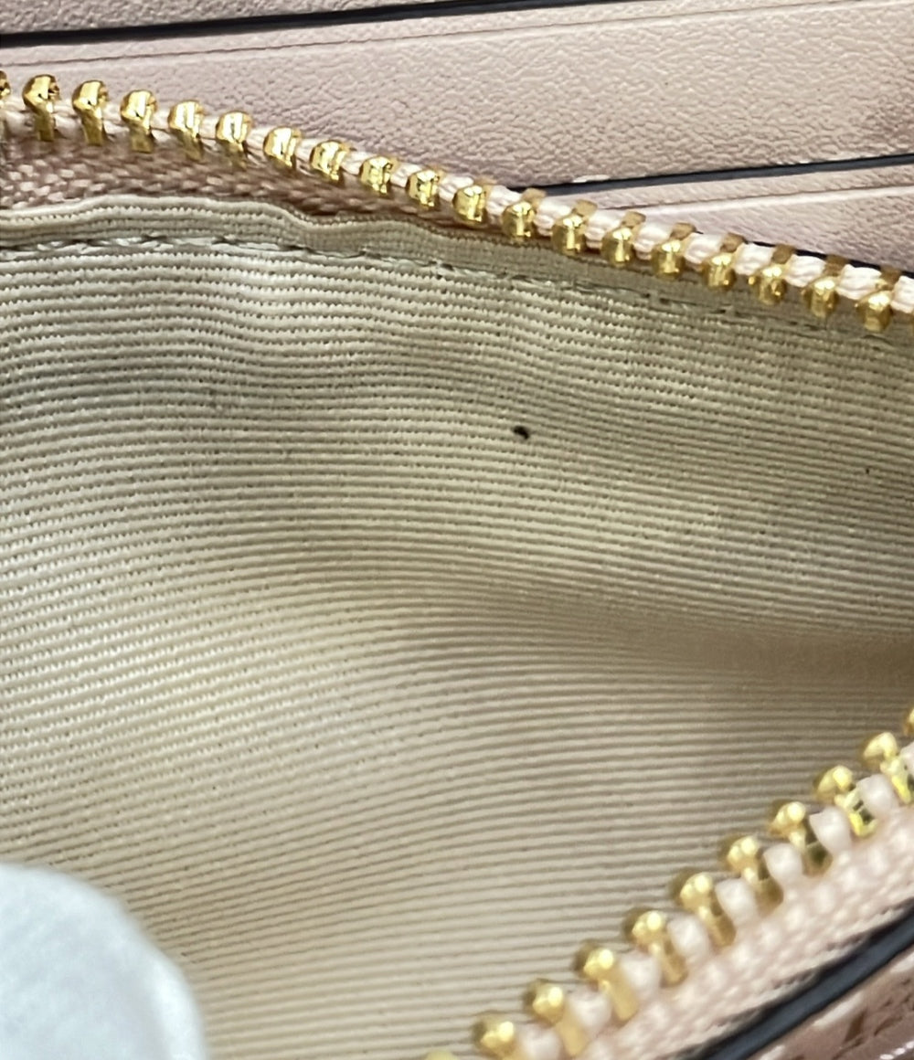 美品 ポロ・ラルフローレン ラウンドファスナー二つ折り財布 レディース POLO RALPH LAUREN