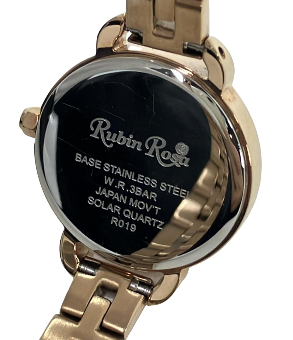 Rubin Rosa 腕時計 R019 ソーラー シェル レディース ルビンローザ