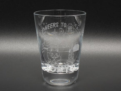 美品 バカラ グラス タンブラー Cheers to TOKYO Baccarat