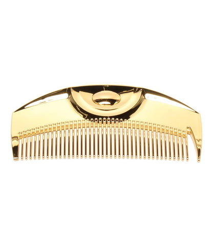 美品 LOVECHROME ヘアコーム くし クシ K24GP ツキ ゴールド レディース ラブクロム