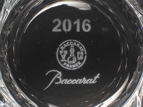 美品 Baccarat イヤータンブラー グラス 2016 グローリア バカラ