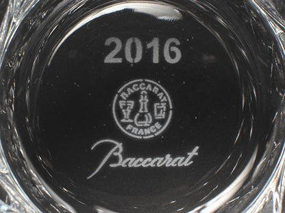 美品 Baccarat イヤータンブラー グラス 2016 グローリア バカラ