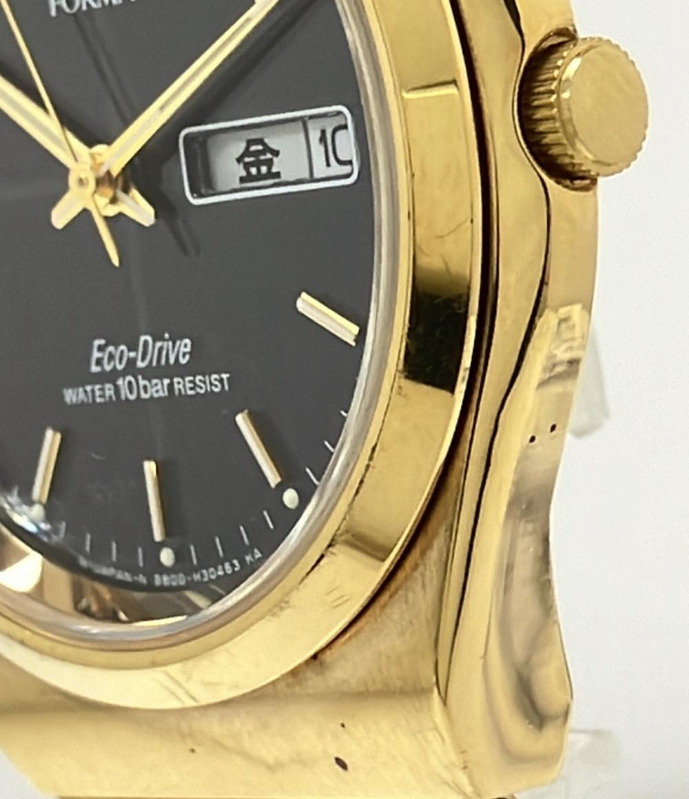 シチズン 腕時計 FORMA フォルマ ソーラー ブラック b800-h18113 メンズ CITIZEN