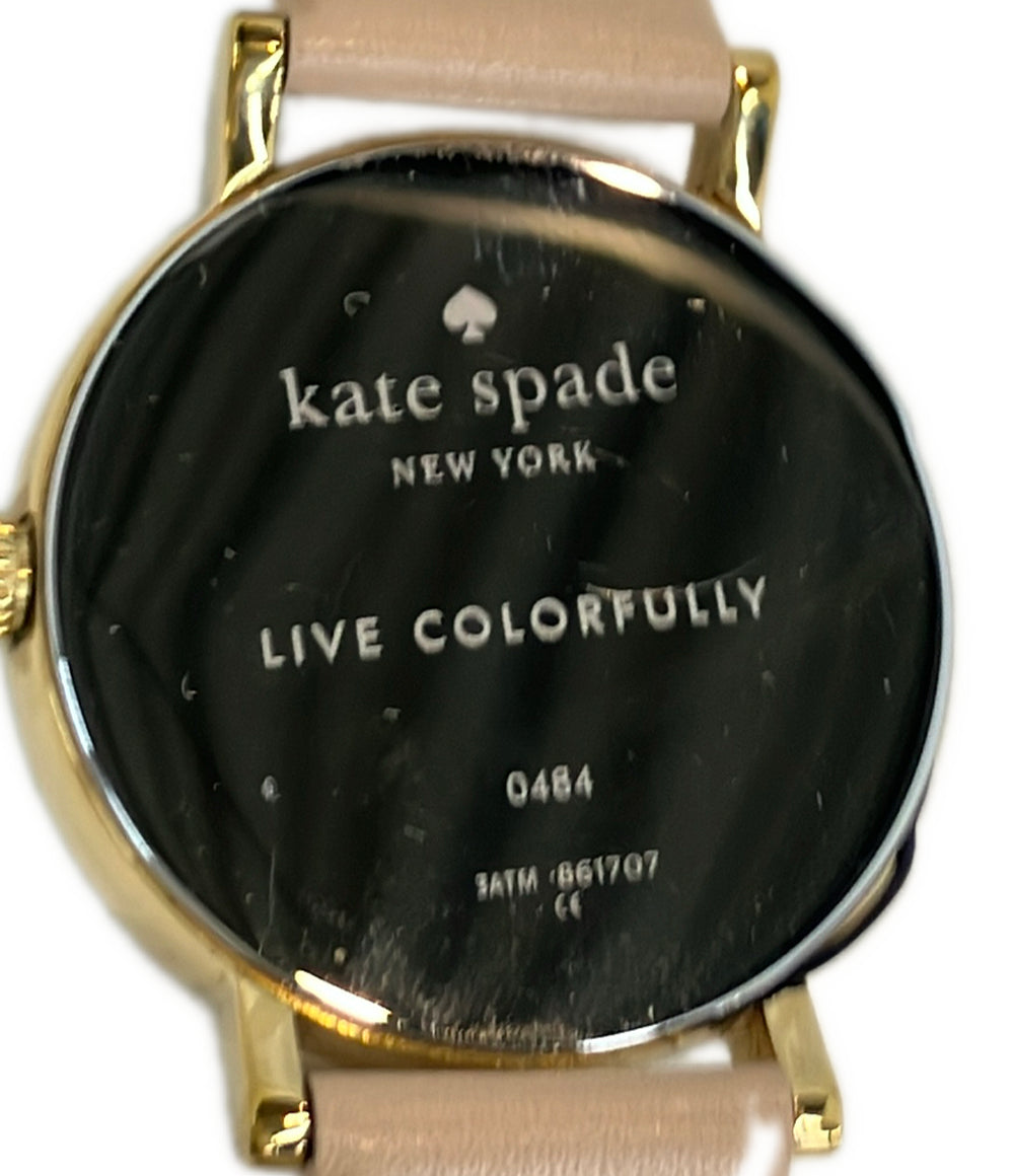 Kate Spade 腕時計 クオーツ 0484 レディース ケイトスペード