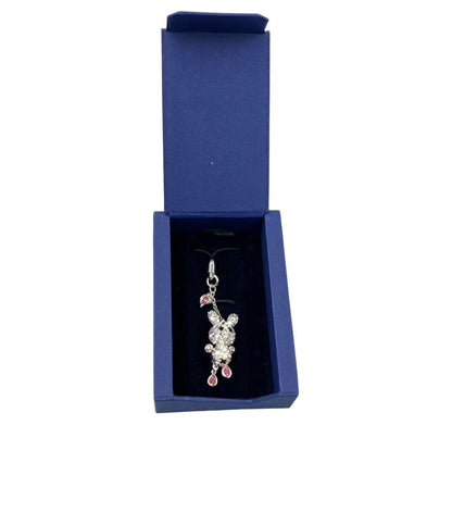 美品 スワロフスキー ストラップ ウサギモチーフ ラビットモチーフ 632750 レディース SWAROVSKI