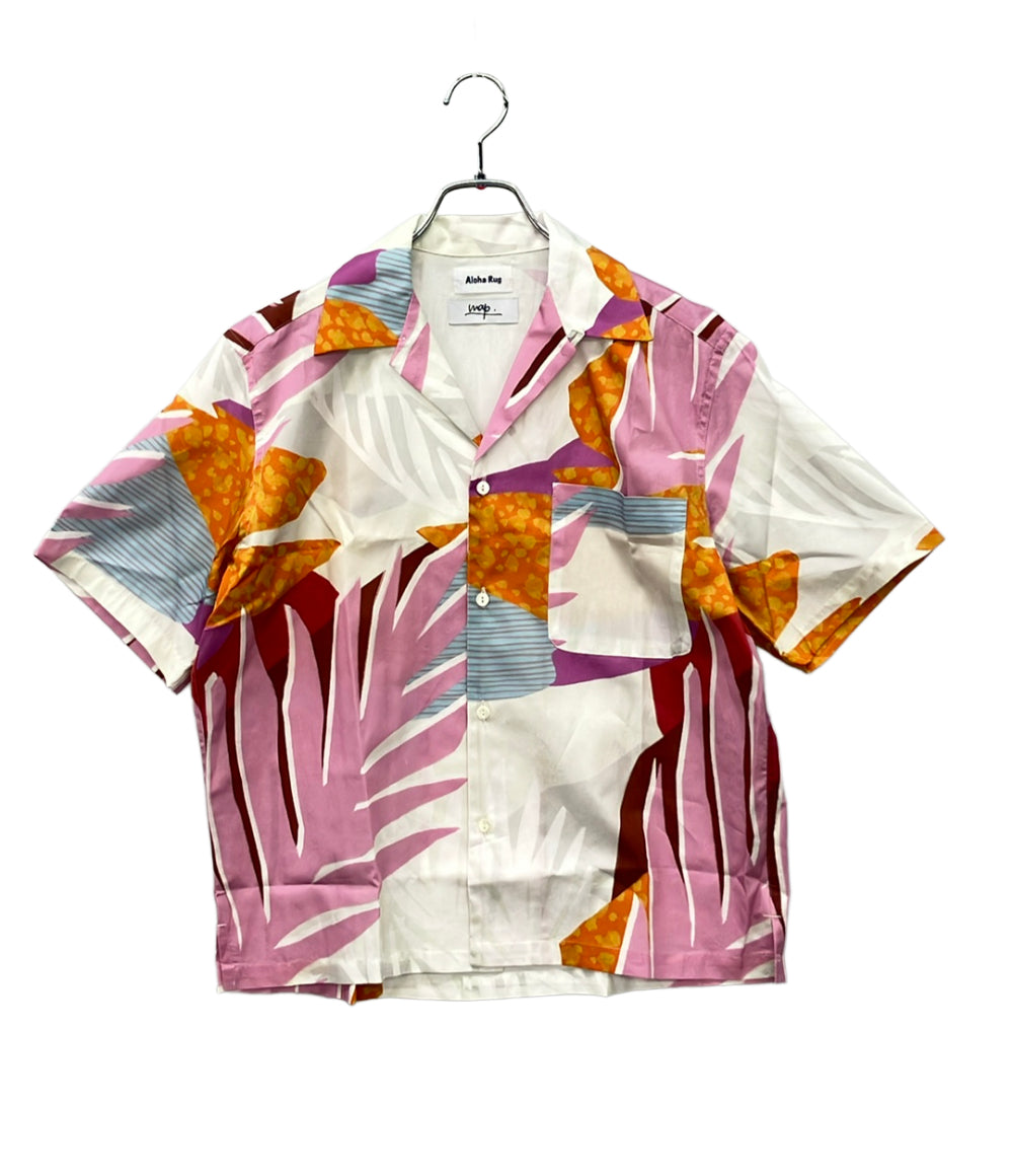 美品 Aloha Rug map. アロハシャツTOKONATSU PEACH メンズ SIZE 0 (M) アロハラグ