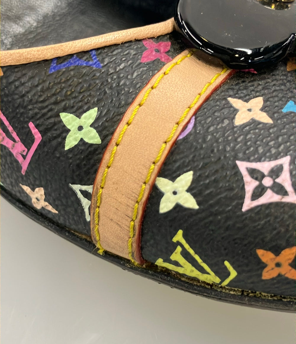 LOUIS VUITTON パンプス モノグラム マルチカラー フラワーモチーフ