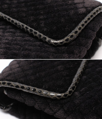 BOTTEGA VENETA チェーンショルダーバッグ 肩掛け ベロア レディース ボッテガ・ヴェネタ