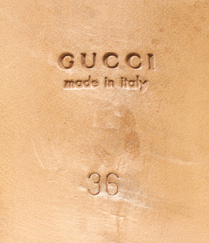 GUCCI タッセルローファー インターロッキングG ウェブライン レディース SIZE 36 (23cm) グッチ