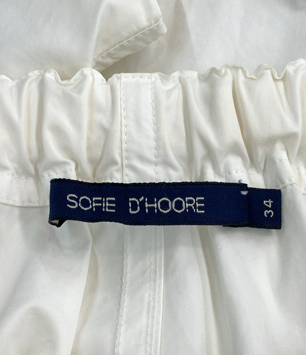 sofie d’hoore イージー ワイドパンツ 七分丈 レディース SIZE 34 ソフィードール