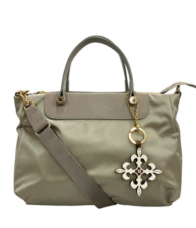 美品 russet ハンドバッグ ショルダーバッグ 2WAY 斜め掛け THE CLOUDS NYLON レディース ラシット