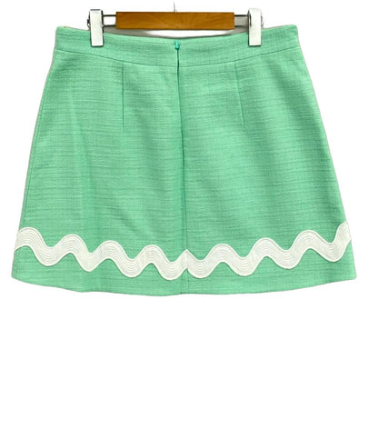 美品 パトゥ ミニスカート レディース SIZE 44 (XL) PATOU