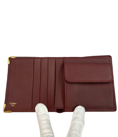 カルティエ 二つ折り財布 メンズ Cartier