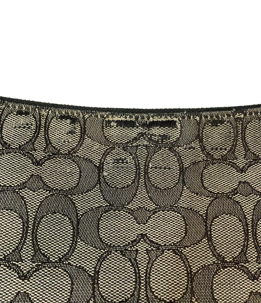 訳あり COACH ショルダーバッグ 斜め掛け シグネチャー レディース コーチ