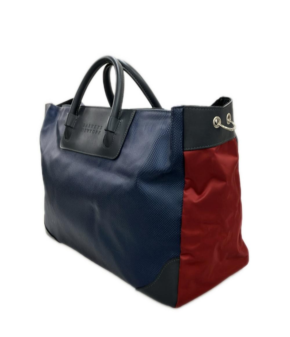 BARNEYS NEWYORK ボストンバッグ トートバッグ ナイロン レザー ユニ