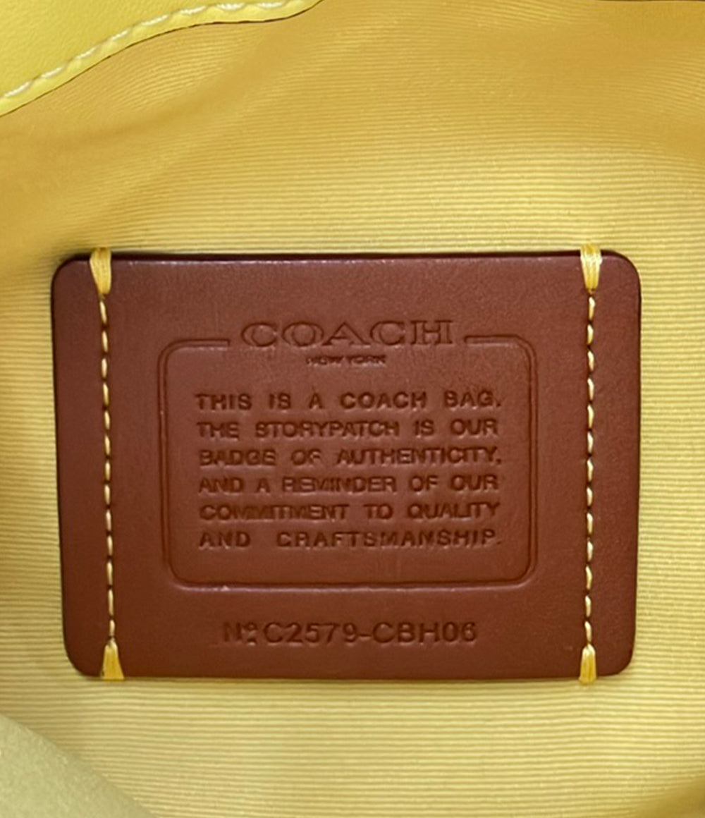 美品 COACH 2way ハンドバッグ ショルダーバッグ 斜め掛け ローアン バケット CBH06 レディース コーチ