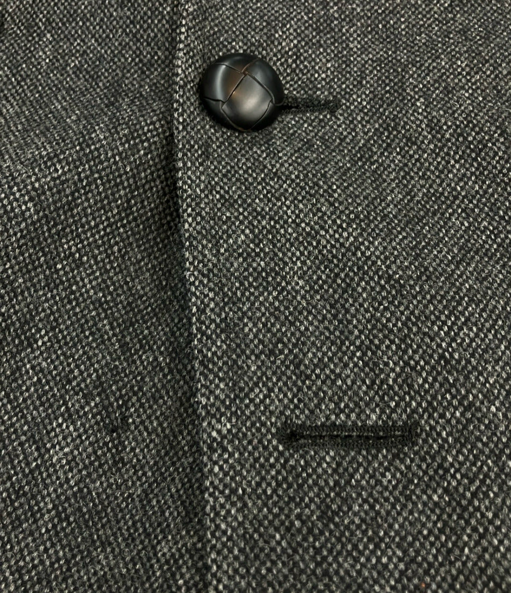 BURBERRY BLACK LABEL チェスターコート 内地キルティング グレー D1B03-205-08 メンズ SIZE M バーバリーブラックレーベル