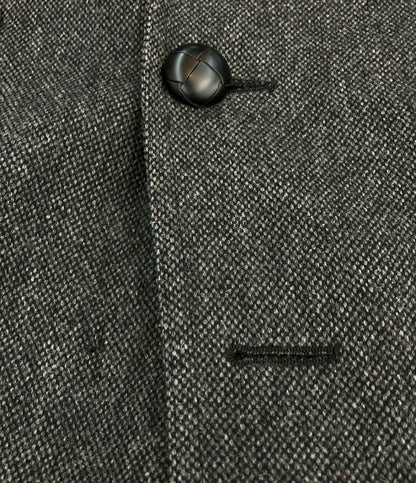 BURBERRY BLACK LABEL チェスターコート 内地キルティング グレー D1B03-205-08 メンズ SIZE M バーバリーブラックレーベル