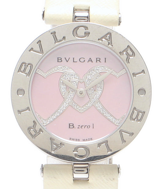 BVLGARI 腕時計 ビーゼロワン クオーツ ピンク BZ30S レディース ブルガリ
