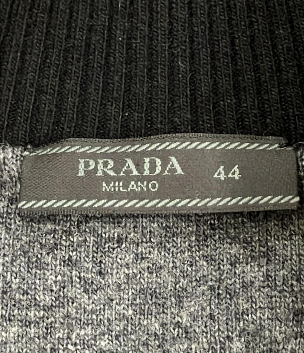 プラダ カシミヤ混 ニットブルゾン メンズ SIZE 44 (S) PRADA