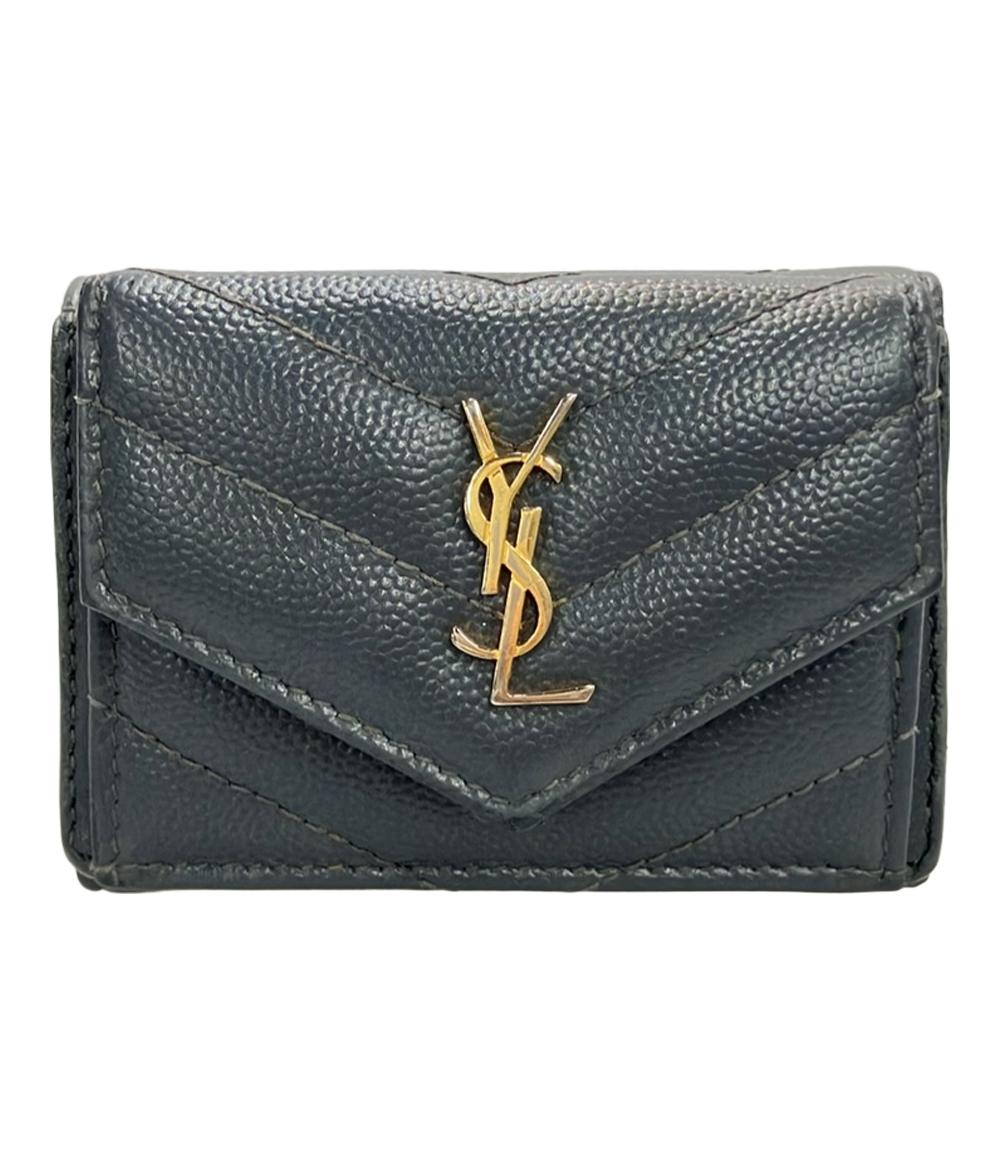 SAINT LAURENT 三つ折り財布 レディース サンローラン