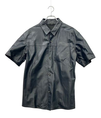 JIL SANDER 半袖シャツ レザー メンズ SIZE 50 (XL) ジルサンダー