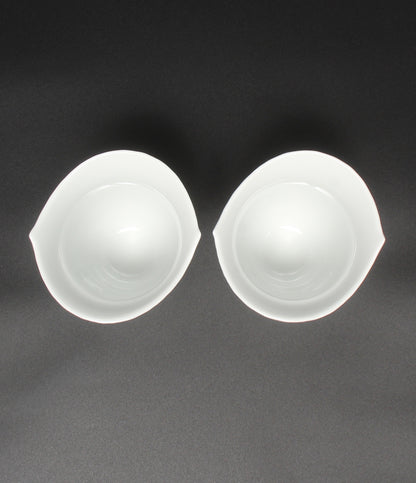 美品 Meissen フリーカップ タンブラー 2点セット ペア 波の戯れ マイセン