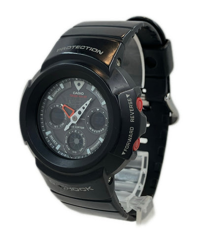 CASIO 腕時計 G-SHOCK ソーラー ブラック AWG-500J レディース メンズ カシオ