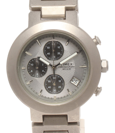 TIMEX 腕時計 クオーツ シルバー レディース メンズ タイメックス
