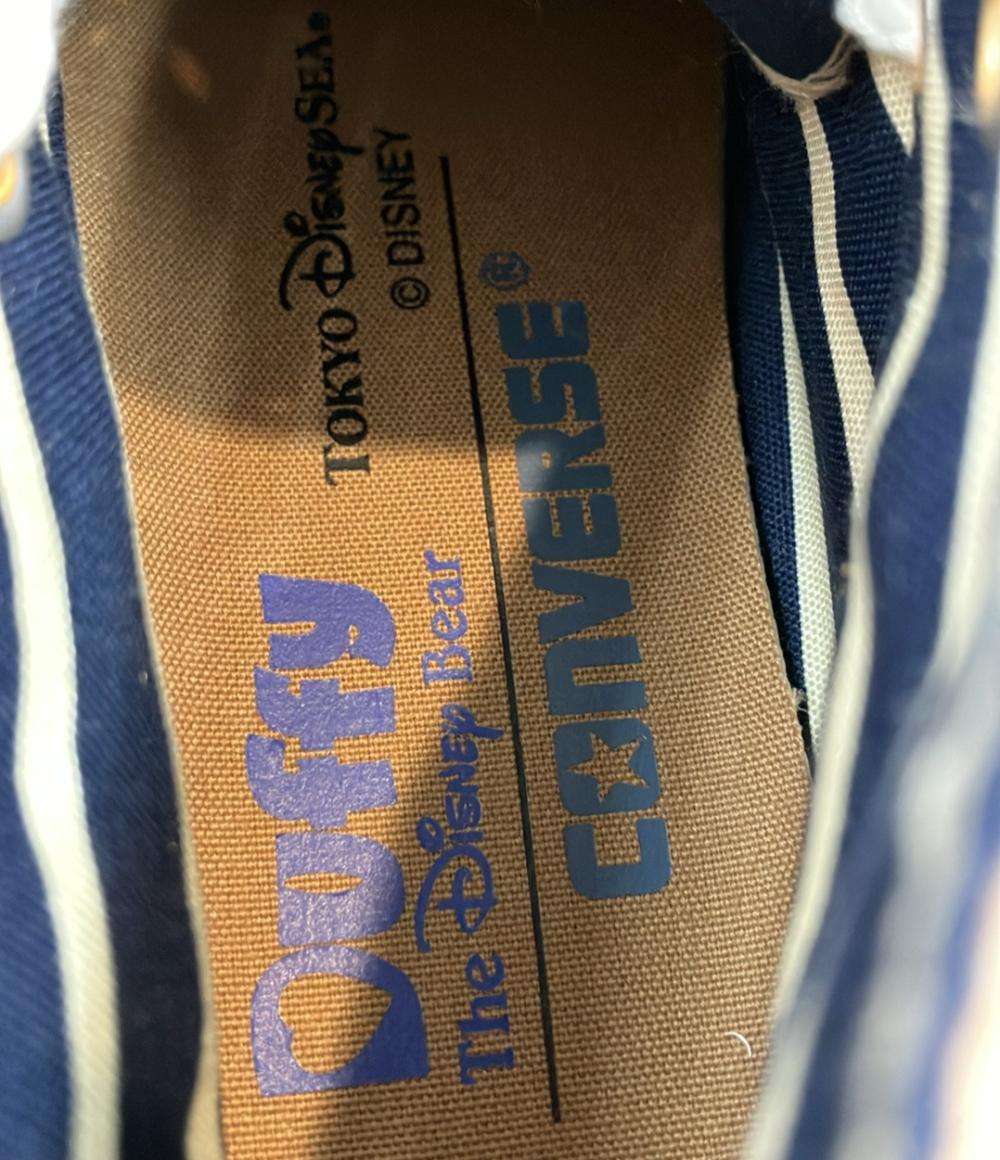 美品 CONVERSE ハイカットスニーカー ×ディズニー ダッフィー レディース SIZE 22.5 (S) コンバース